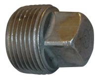 4CCE1 Plug, Magnetic, 3/8 In, 0.95 In L, Steel