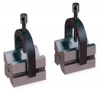 4CEN8 V-Block/Clamp Set, 2 Ea, 1 In Cap