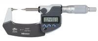 4CGG7 Digital Point Micrometer, 0-1 In, 15 Deg