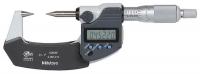 4CGG8 Digital Point Micrometer, 0-1 In, 30 Deg