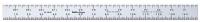 4CGV2 Steel Rule 150 x 12.7mm, 1mm, 0.5mm