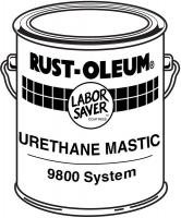 4CH86 9800 Urethane Mastic, Alumi-NON, 1 gal.