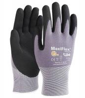 4CJL3 Coated Gloves, S, Black/Gray, PR