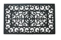 4CKJ3 Mat, Rubber Grill, BLK, 18x30In