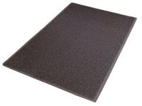4CKK2 Outdoor Mat, Backed, 3 x 5 Ft., Brown