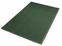 4CKK3 Outdoor Mat, Backed, 3 x 5 Ft., Green