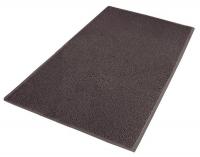 4CKK7 Outdoor Mat, Backed, 4 x 6 Ft., Brown