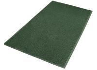 4CKK8 Outdoor Mat, Backed, 4 x 6 Ft., Green
