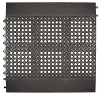 4CKN8 Antifatigue Modular Mat, 3 x 3, PVC