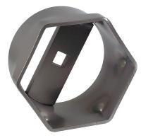 4CLN5 Locknut Socket, SAE, Points 6, 5 1/4 In