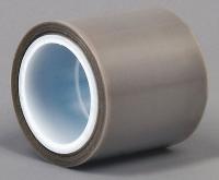 15D166 Film Tape, Skived PTFE, Gray, 12 In x 5 Yd