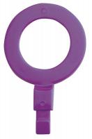 4CRA9 Fill Point ID Washer, 1 NPT, Purple, Pk 6