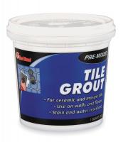 4CRG5 Tile Grout, Pre-Mixed Paste, 1 Quart Tub
