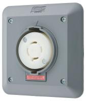 4CV03 Receptacle, Twist Lock, L16-20