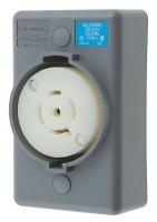 4CV10 Receptacle, Twist Lock, L21-20