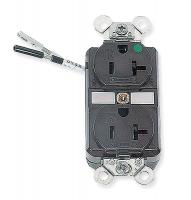 4CV77 Receptacle, TR Duplex, 20A, BR, Hospital