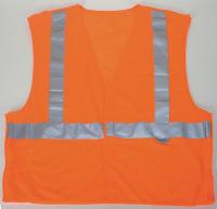4CWA5 Flame Resist Tear Away Vest, L, Orange
