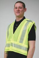 4CWE7 Vest, Public Safety, Polyester, Lime, M