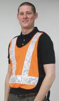 4CWG4 LED Safety Vest, Unrated, Universal, Orange