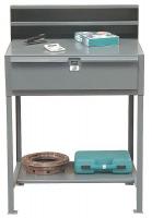 4CWH7 Shipping &amp; Receiving Desk, W 36, H 54, D 28