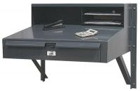 4CWH8 Wall Mounted Desk, W 30, H 27, D 28