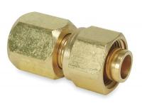 4CXL1 Flare Fitting, 37 Degree, 1/4 In, Brass