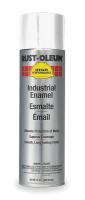 4CY48 Rust Preventative Spray Paint, White, 15oz