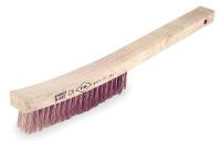 4CZ58 Nonsparking Wire Brush, 4x19, Phsphrs Brnz
