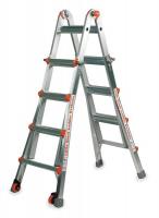 4DB26 Multipurpose Ladder, 13 ft., IA, Aluminum