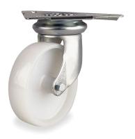 4DB73 Triangle Top Plate Caster, 4-1/2 In. H