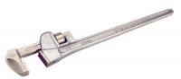 4DC11 Straight Pipe Wrench, 24 in. L, Aluminum