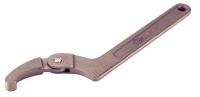 4RPA9 Adjustable Hook Spanner Wrench, 8 In. L