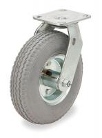 4DE26 Swivel Pneumatic Caster, 2-1/4&quot; W, 8&quot; Dia.