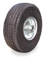 4DE48 Non Flattening Wheel, 10 In Dia, 350 lb