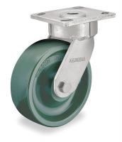 4DE74 Rigid Plate Caster, 1000 lb, 4 In Dia