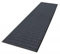 4DFY4 Entrance Mat, 3 x 10 Ft., Navy Blue