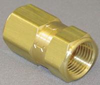 4DHR2 Spring Check Valve, 1/2 In, FNPT, Brass