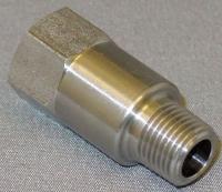 4DHT7 Spring Check Valve, 1/8 In, FNPTxMNPT, SS