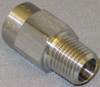 4DHV3 Spring Check Valve, 1/4 In, FNPTxMNPT, SS