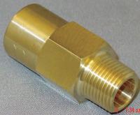 4DHW3 Check Valve, 3/8 In, MNPTxFNPT, Brass