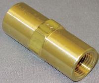 4DHW5 Spring Check Valve, 3/8 In, FNPT, Brass