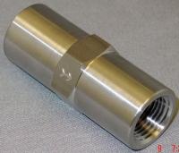 4DHW8 Spring Check Valve, 3/8 In, FNPT, SS
