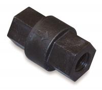 4DJC5 Spring Check Valve, 1/4 In, FNPT, Poly