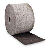 4DND3 Absorbent Roll, Gray, 30 gal., 14-1/4 In. W
