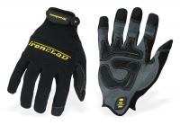 4DNK6 Mechanics Gloves, Black, S, PR