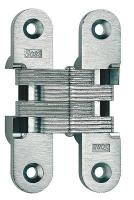 4DNN5 Hinge, Invisible, Satin Chrome, 4 5/8 In