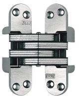 4DNN7 Hinge, Invisible, Satin Chrome, 4 5/8 In