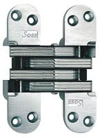 4DNN9 Hinge, Invisible, Satin Chrome, 5 1/2 In