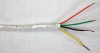 4DPH2 Wire, Sound &amp; Security, 22/4, White, 500Ft