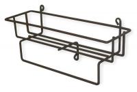 2ZHV4 Wire Rack, Black, Wire, Holds 1.5L Btls